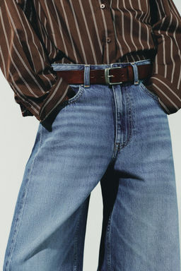 TRF OVERSIZED BALLOON HIGH-WAIST JEANS