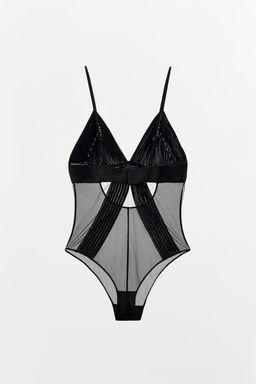 COMBINED TEXTURED BODYSUIT - Zara фото 8
