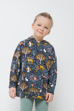 Crockid _ КР 301479/индиго,лес к307 джемпер для дев