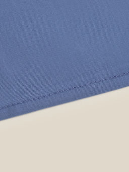 Простыня на резинке 2-спальная SL Home, 160200+30 см, синяя, перкаль - Sima-land home фото 8