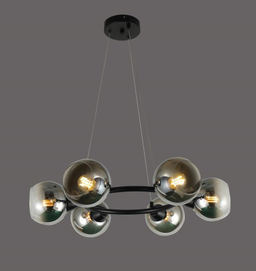 Люстра Лофт FP-001500-6BK