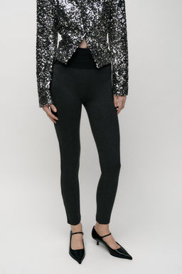 WIDE WAISTBAND LEGGINGS - Zara фото 3