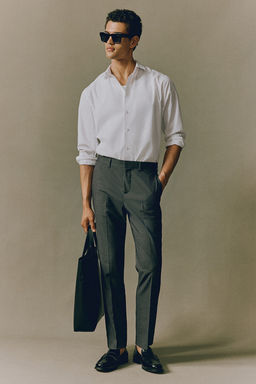 Camisa de facil planchado Slim Fit - H&m фото 2