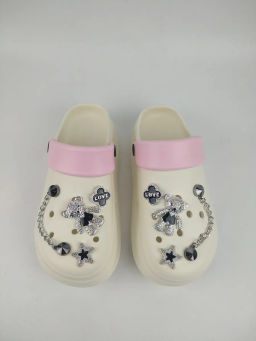 Шлепанцы на высокой платформе ЭВА