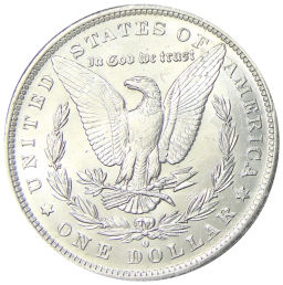 Монета 1 доллар 1884 года O США Доллар Моргана