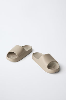 BATH SLIDE SANDALS - Zara фото 4
