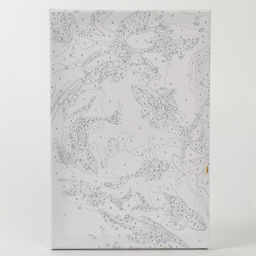 Картина по номерам с подрамником и поталью Золотые рыбки, 20*30 см - Школа талантов фото 6