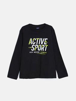 Bisiklet Yaka Erkek ?ocuk Ti??rt