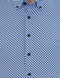Lacivert Slim Fit Uzun Kollu G_mlek
