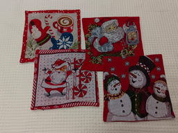 (цена за 2 шт) Наволочка Гобеленовая Новогодняя 45х45 см в ассортименте - My bed фото 4