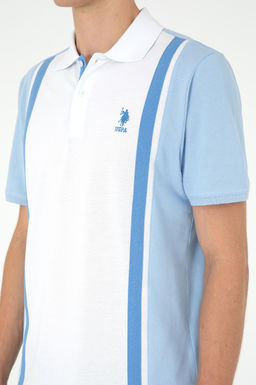 Мужская голубая футболка Неожиданная скидка в корзине - U.s. polo assn фото 7