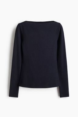 Top de canal? con escote barco - H&m фото 2