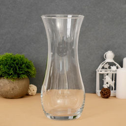 Ваза «Флора», h=25.5 см, стекло, прозрачная