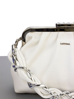 LACCOMA сумка Илария-ЛЦ802 белый эко кожа хлопок