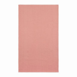 Набор кухонных полотенец Доляна, цвет пудровый, 35х60см-2шт, 100% хл, вафля, 220 гр/м2  фото 2