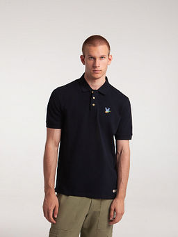 Поло ЗАПОРОЖЕЦ Ditch Polo BLACK