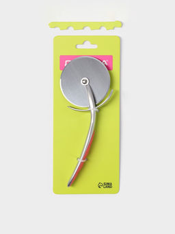 Нож для пиццы и теста Доляна Redline, d=6.5 см, нержавеющая сталь, красный