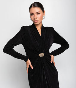 Платье #КТ1093 (2), чёрный