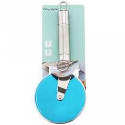 Питер Нож для пиццы из нержавеющей стали, 22,5х9,4х1,5см, на картоне (Китай) - Домашняя мода фото 3