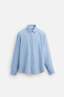 STRIPED FLOWING SHIRT - Zara фото 8