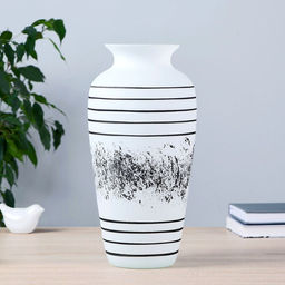 Ваза «Ситула», 35×16 см, (диам.отвер.=7.5 см. диам.от края до края=11.5 см), стекло, МИКС