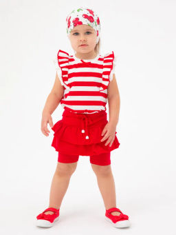 PlayToday / Фуфайка детская трикотажная для девочек (футболка)  фото 4