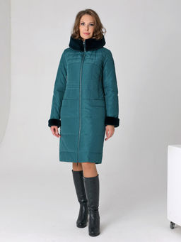 Не продается на меркетплейсах! 23412 Пальто малахитовый