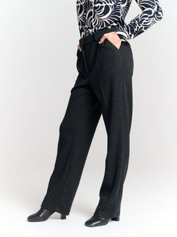 Брюки с резинкой в поясе для холодной погоды в составе ШЕРСТЬ