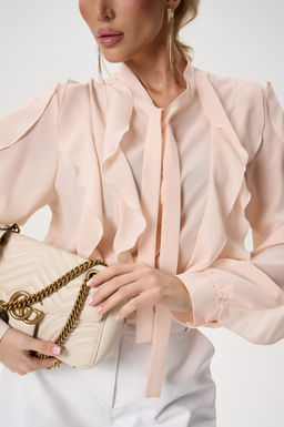 Рубашка Кристл (персиковый)