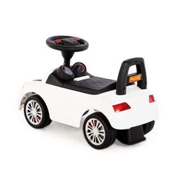 Каталка-автомобиль SuperCar №2 со звуковым сигналом (белая) - Полесье фото 3