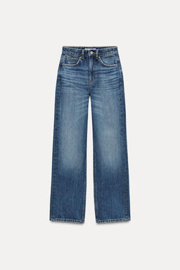 Z1975 REGULAR FIT HIGH-WAIST LONG LENGTH JEANS - Zara фото 8