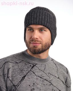 Лион Ушанка мужская флис (56-58)