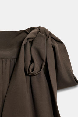 HALTER TOP WITH BOW - Zara фото 8