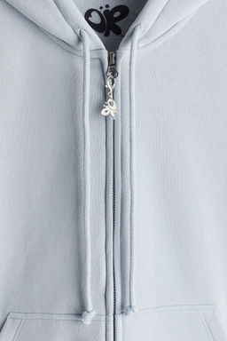 Chaqueta sudadera oversize con capucha y motivo - H&m фото 2