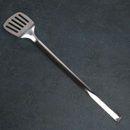 Лопатка из нержавеющей стали цельнотянутая, длина 48 см, толщина 3 мм, цвет серебряный - Simaland фото 2