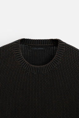 RELAXED FIT SWEATER - Zara фото 17