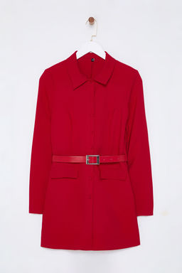 TRENDYOLMILLA Siyah Kemerli K?sa Tulum TWOAW25TU00011 фото 6