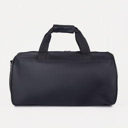 Сумка спортивная на молнии, длинный ремень цвет чёрный - Simaland фото 3