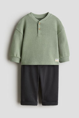 Conjunto de 2 piezas en tejido sudadera