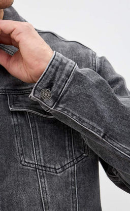 Куртка джинс F311-1296 l.black - Fine joyce фото 7