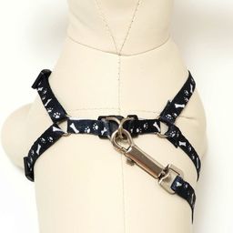 Комплект Классика, поводок 120 х 1 см, ОГ 28-47 см, чёрный - Пижон фото 4