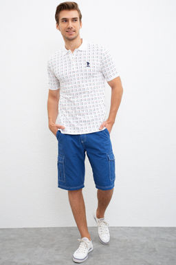 Мужская белая футболка Неожиданная скидка в корзине - U.s. polo assn фото 4