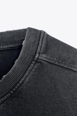 WASHED-EFFECT PLUSH SWEATSHIRT - Zara фото 23