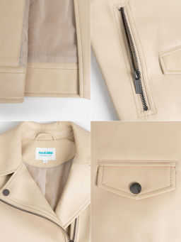 ACOOLA / Куртка детская для девочек Sarabi бежевый  фото 6