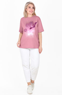 Футболка Алиса Ф-93А (44-62) кулирка - Лотос фото 78