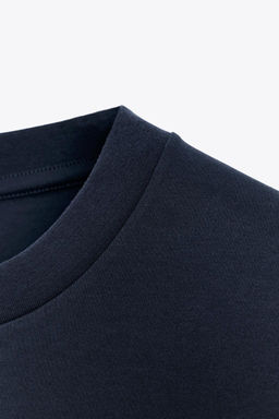 MERCERISED COTTON T-SHIRT - Zara фото 18