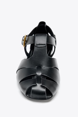 FLAT CAGE SANDALS - Zara фото 3