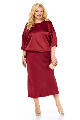 Костюм Элль стиль 2449/1 бордо
