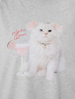 Футболка новогодняя женская с надписью Martini Queen - Mark formelle фото 5