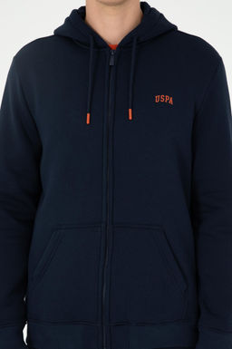 Мужской темно-синий свитшот - U.s. polo assn фото 6